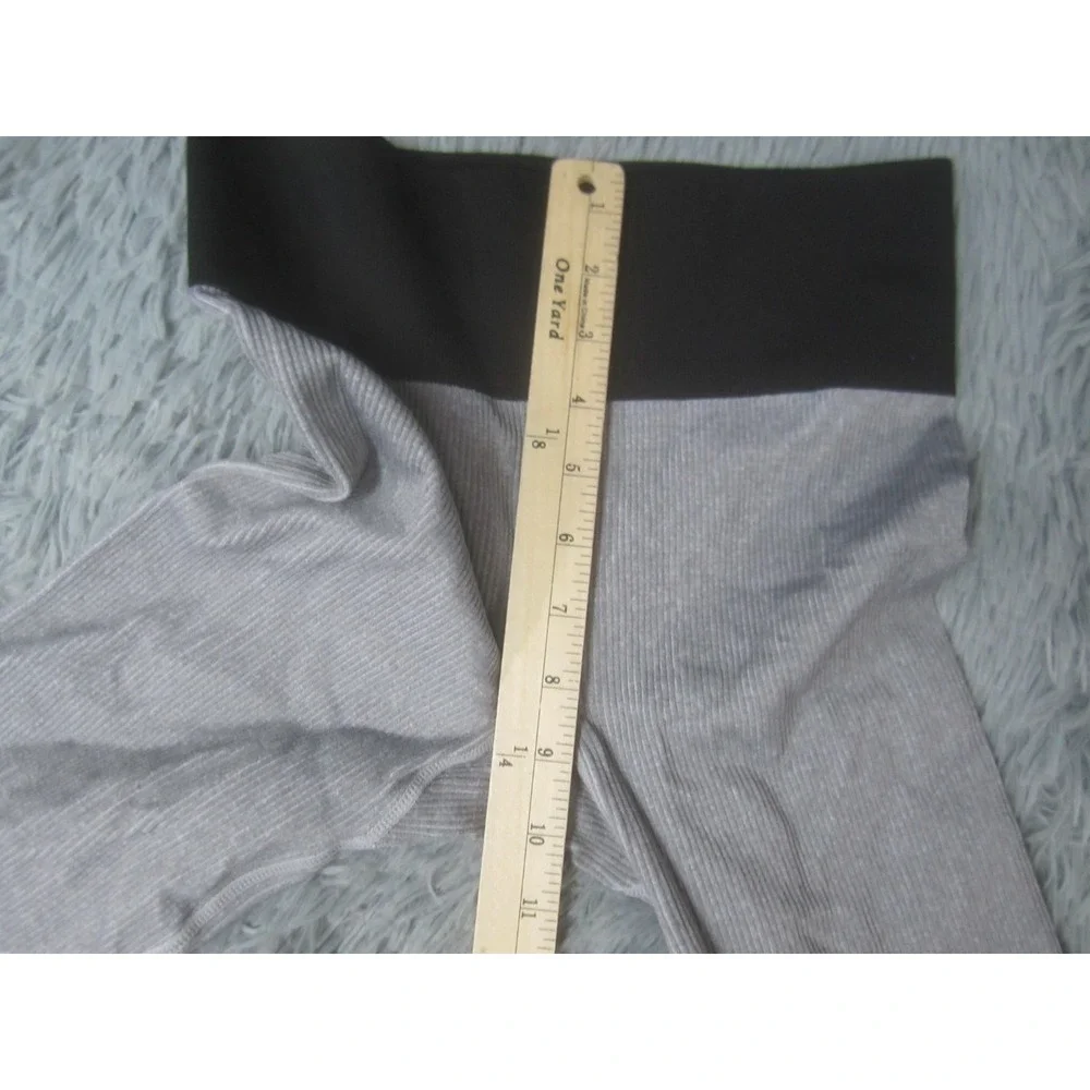 Aerie Pants Womens‎ XS Gray White Compression Yoga Workout Leggings Athleisure